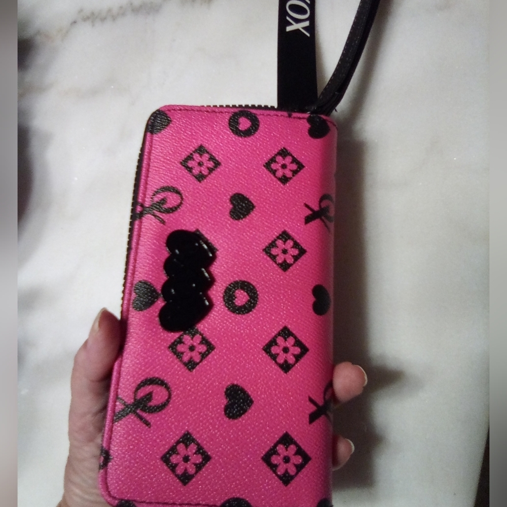Ladies Long Fushia Wallet
